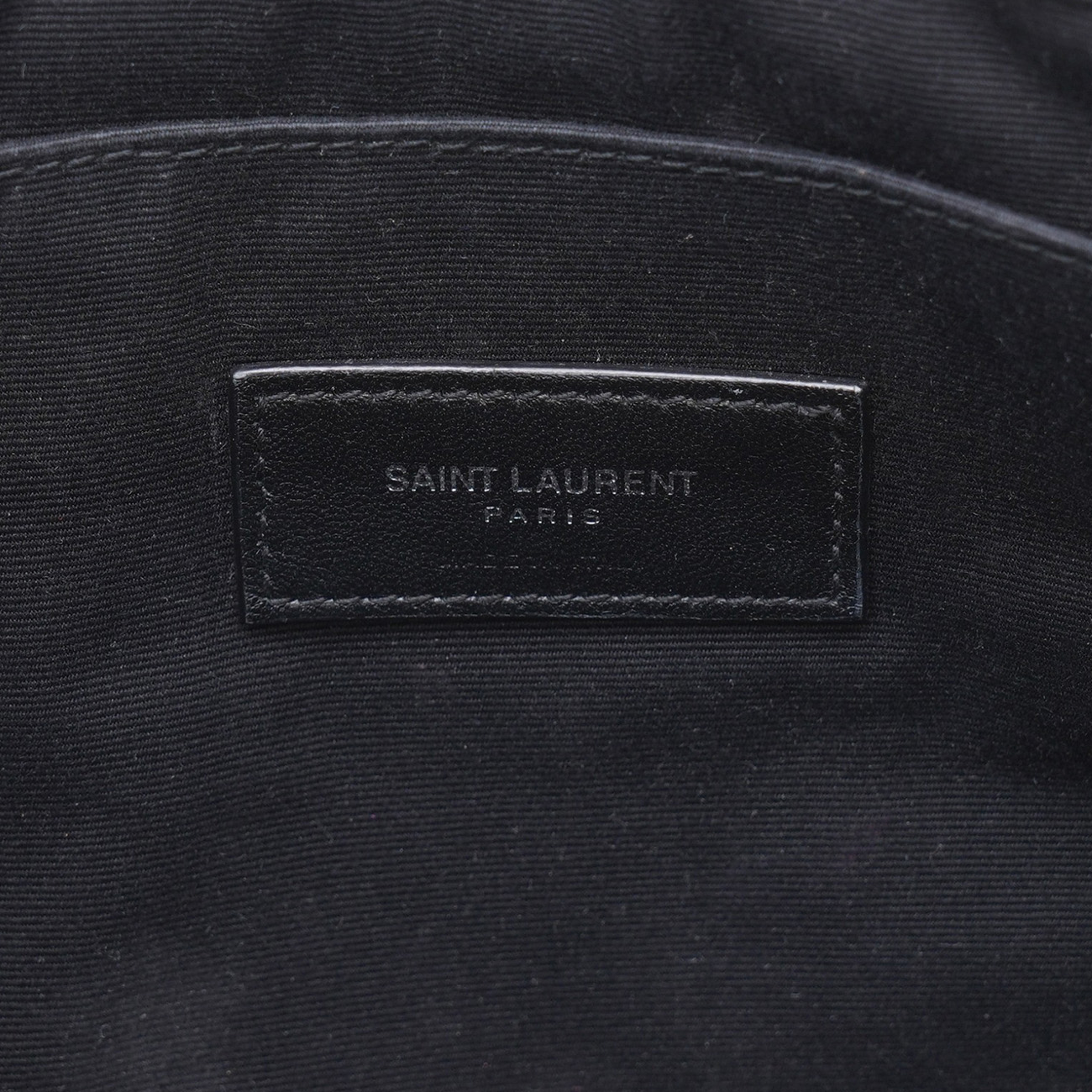 YVES SAINT LAURENT(USED)생로랑 559193 모노그램 쉐브론 클러치